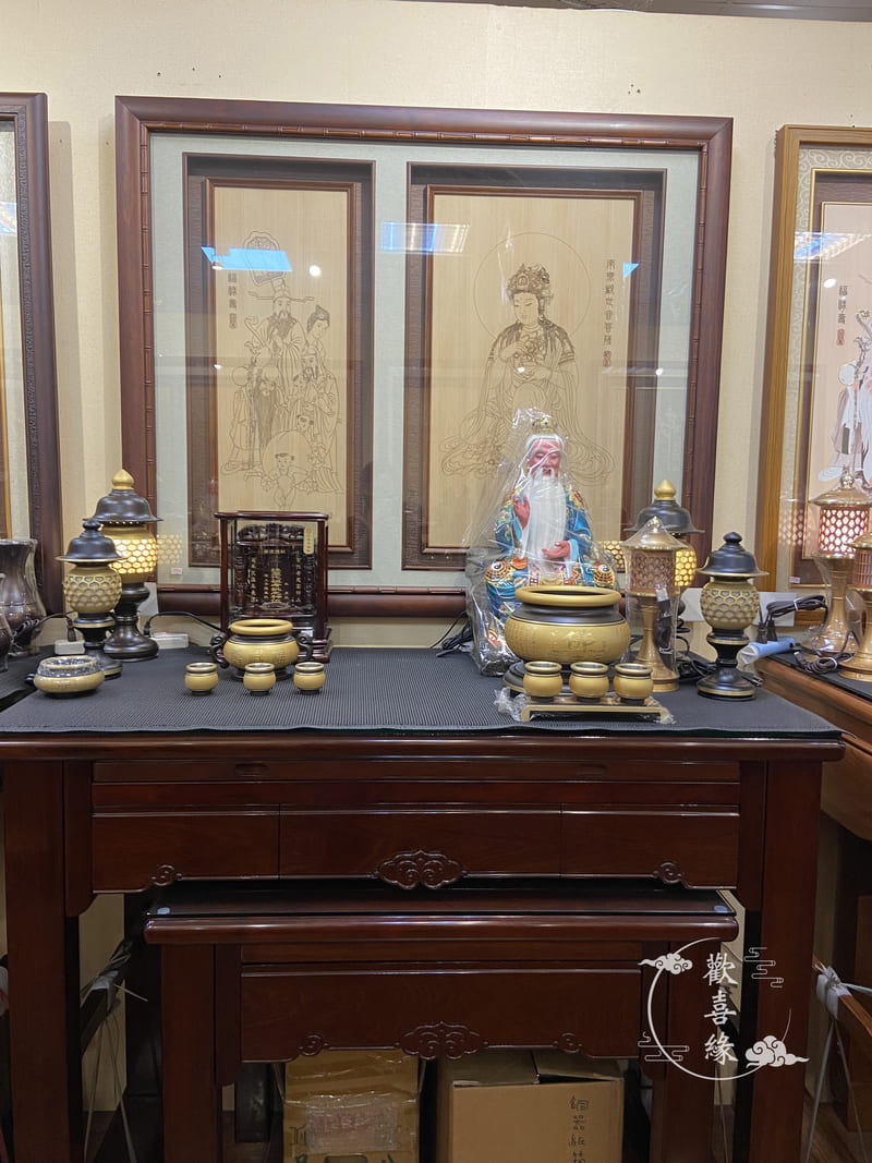 佛桌參考照 - 歡喜緣佛具店-新北市佛具專賣、客製化木雕神像