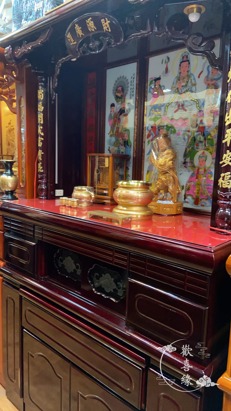 佛桌參考照 - 歡喜緣佛具店-新北市佛具專賣、客製化木雕神像