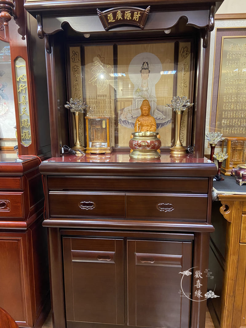 佛桌參考照 - 歡喜緣佛具店-新北市佛具專賣、客製化木雕神像