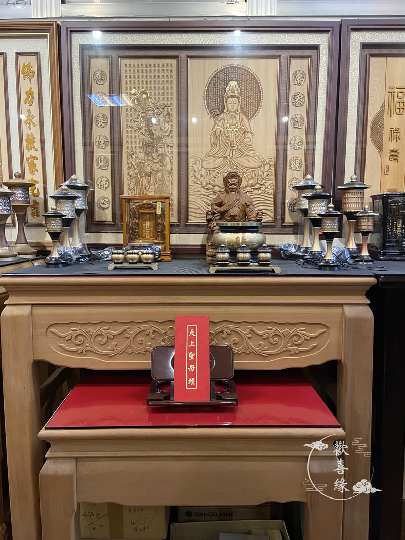 佛桌參考照 - 歡喜緣佛具店-新北市佛具專賣、客製化木雕神像